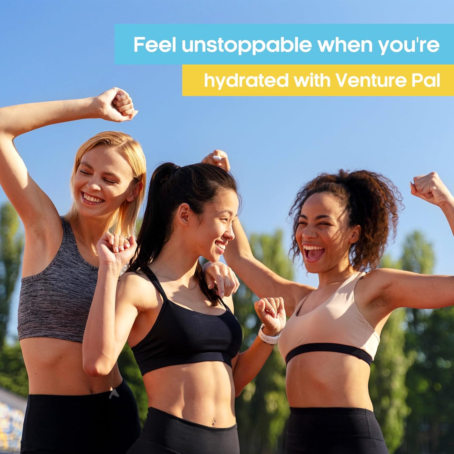 Venture Pal Electrolyte Powder Packets - Sugar Free Liquid Drink Mix for Rapid Hydration & Recovery with Vitamins and Electrolytes | Keto & Vegan | 16 Sticks - BoostGo Australia