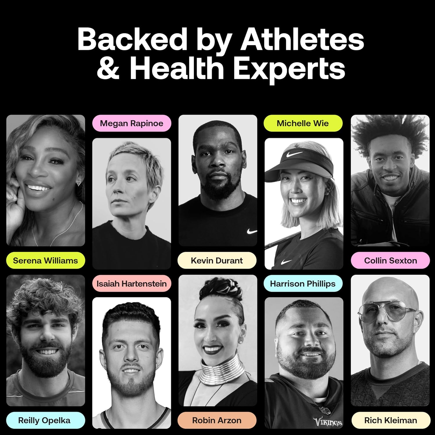 Venus Williams Happy Viking Variety Pack Plant Protein Powder - 20G Protein, Low Carb, Keto, Vegan, Gluten-Free, Non-GMO - Complete Meal Replacement, Superfoods - 8 Single Serve Packs