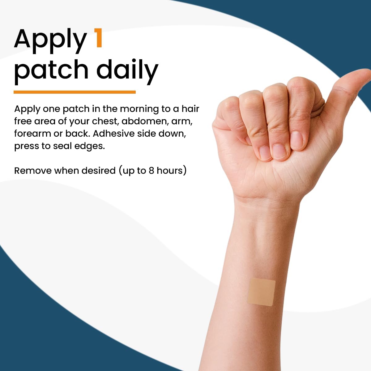 Veru Wellness Brain Boost Cognitive Patch - Enhances Memory, Focus, and Alertness - Ginko Bilboa, Rhodiola Rosea, MCT - 60 Day Supply