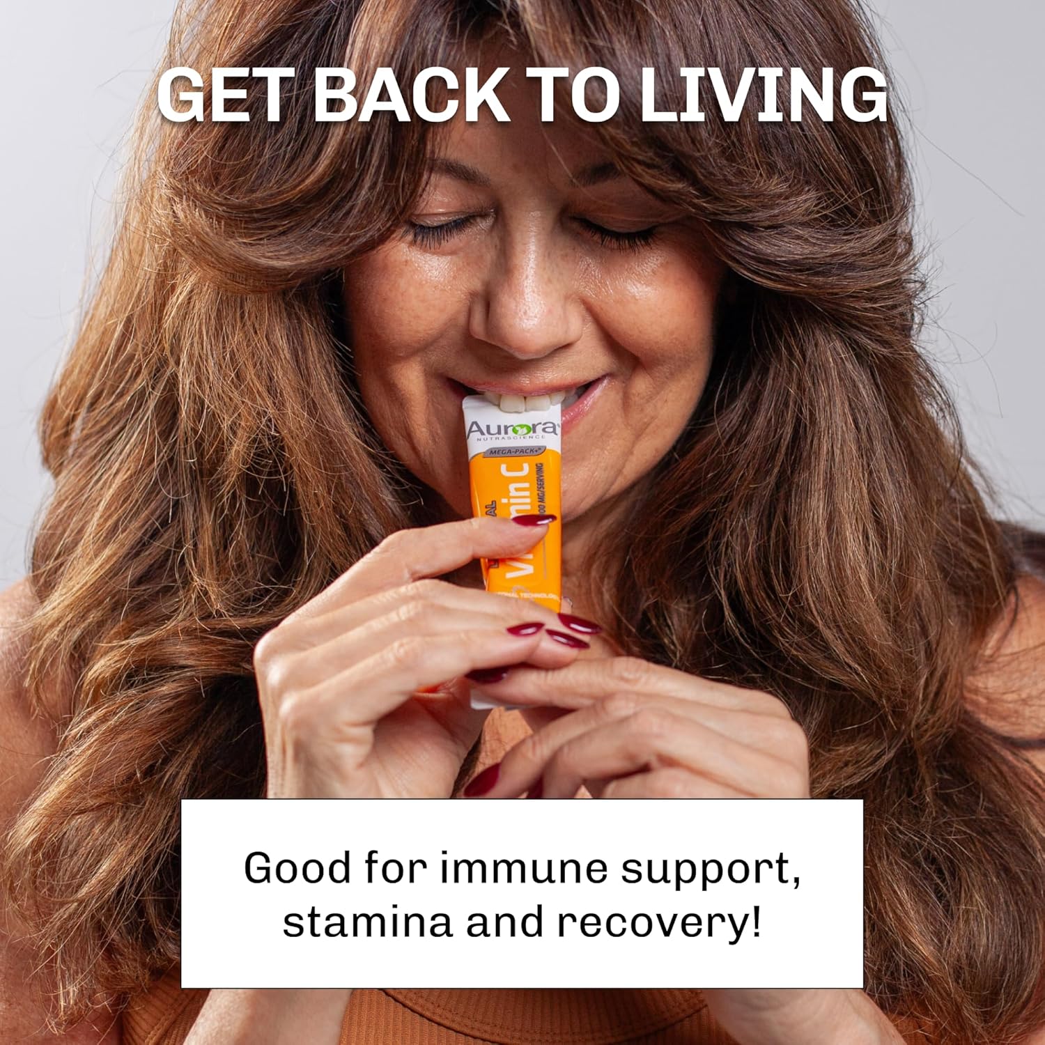 Vida Lifescience Aurora Nutrascience Liposomal Vitamin C 1000mg Immune Support 30 Single Serve Packets 21.7oz - BoostGo Australia