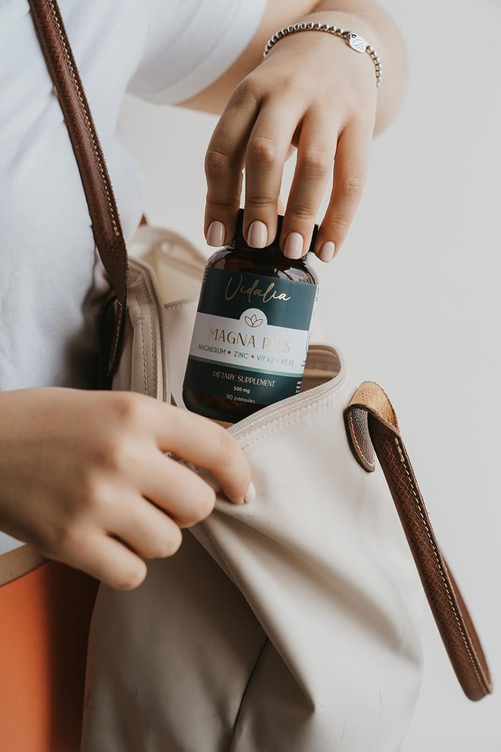 Vidalia Magnesium Bisglycinate Blend with Zinc, Vitamin K2, and D3 - 90 Servings