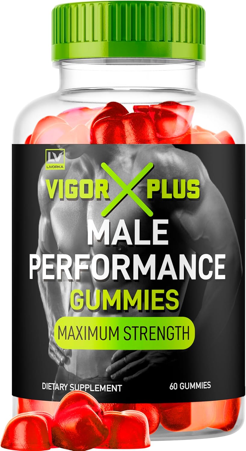 Vigor Plus Gummies: Advanced Formula for Men - 30 Gummies for 1 Month