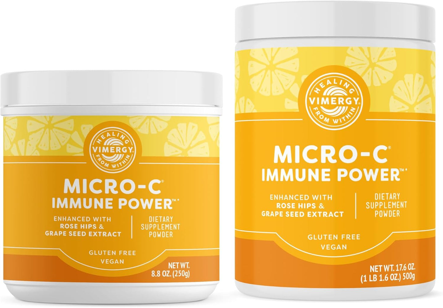 Vimergy Micro-C Immune Power Bundle - 250g & 500g - Support Your Immune System