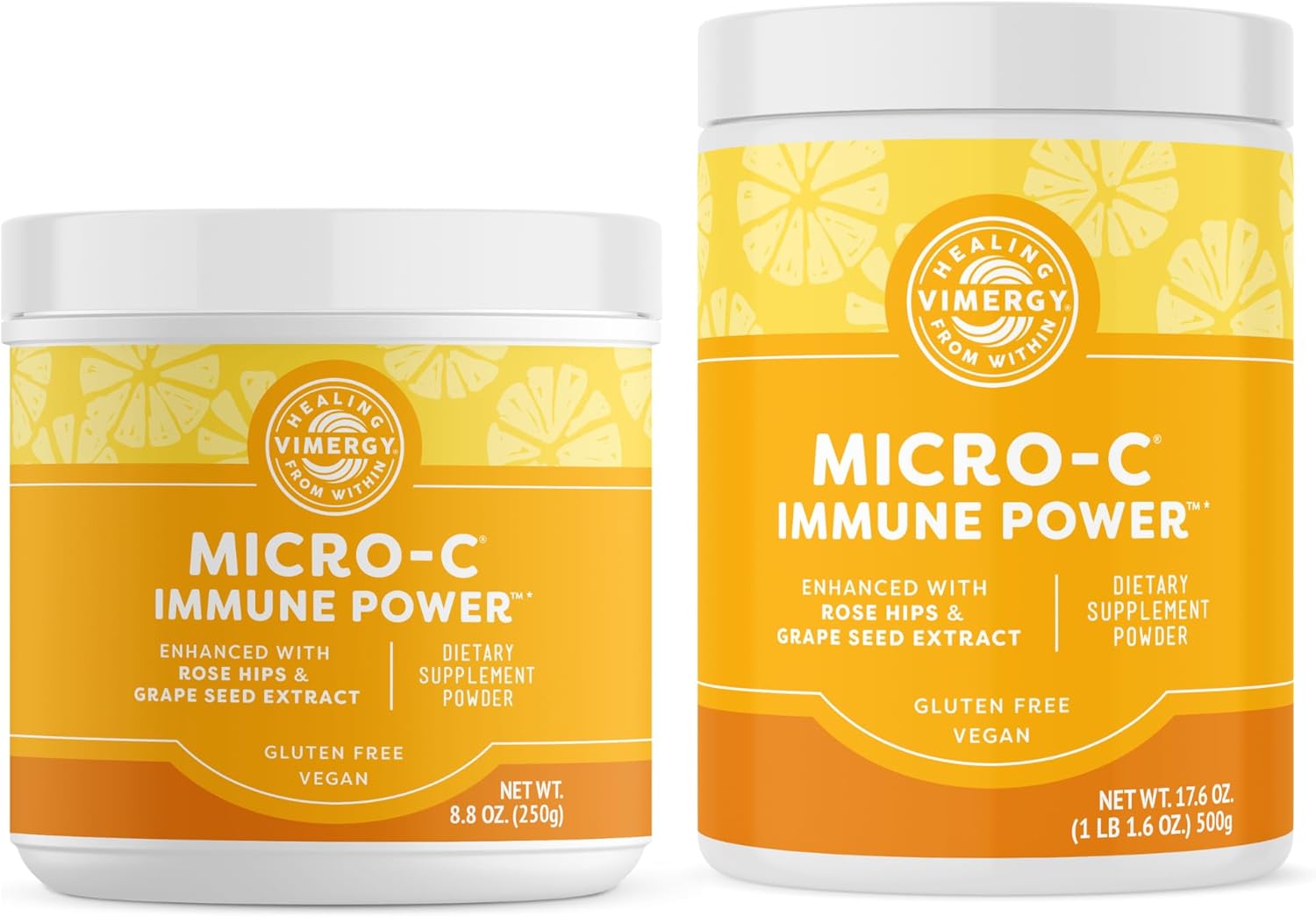 Vimergy Micro-C Immune Power Bundle - 250g & 500g - Support Your Immune System