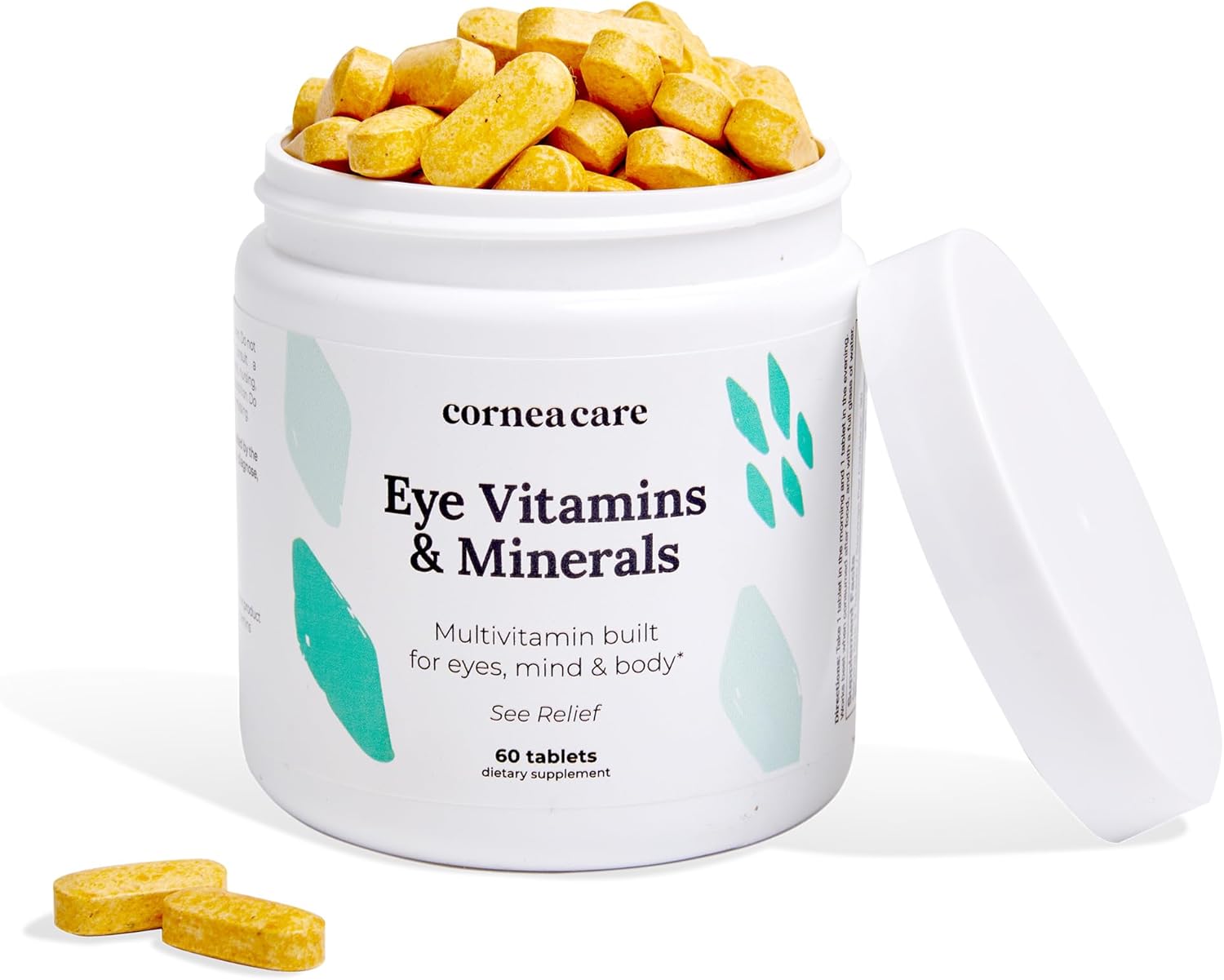 VisionBoost Multivitamin with Minerals for Eye Health - Dry Eye Relief - 60 Tablets