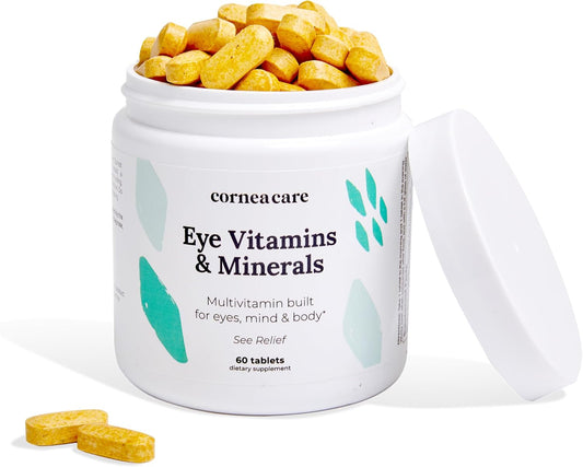 VisionBoost Multivitamin with Minerals for Eye Health - Dry Eye Relief - 60 Tablets