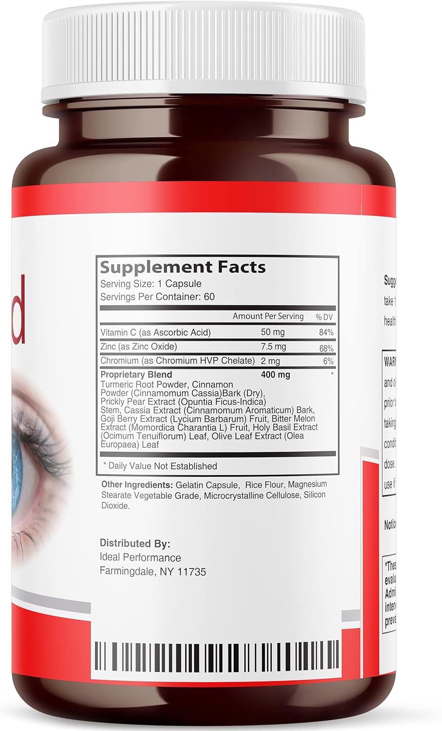 Visishield Advanced Vision Formula for Eyes Supplement Pills (5 Pack, 300 Capsules) - Ideal Performance & Vitamins