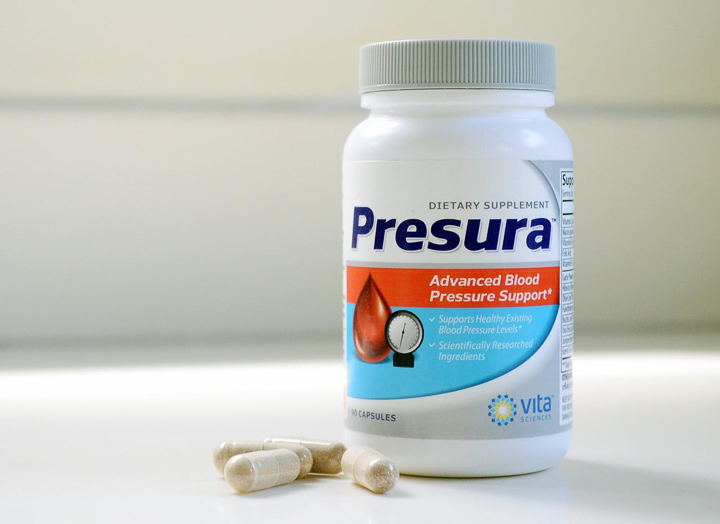 Vita Sciences Herbal Supplement for Healthy Blood Circulation - Includes Hawthorn Berry, Niacin, and Garlic Extract for Heart and Brain Health