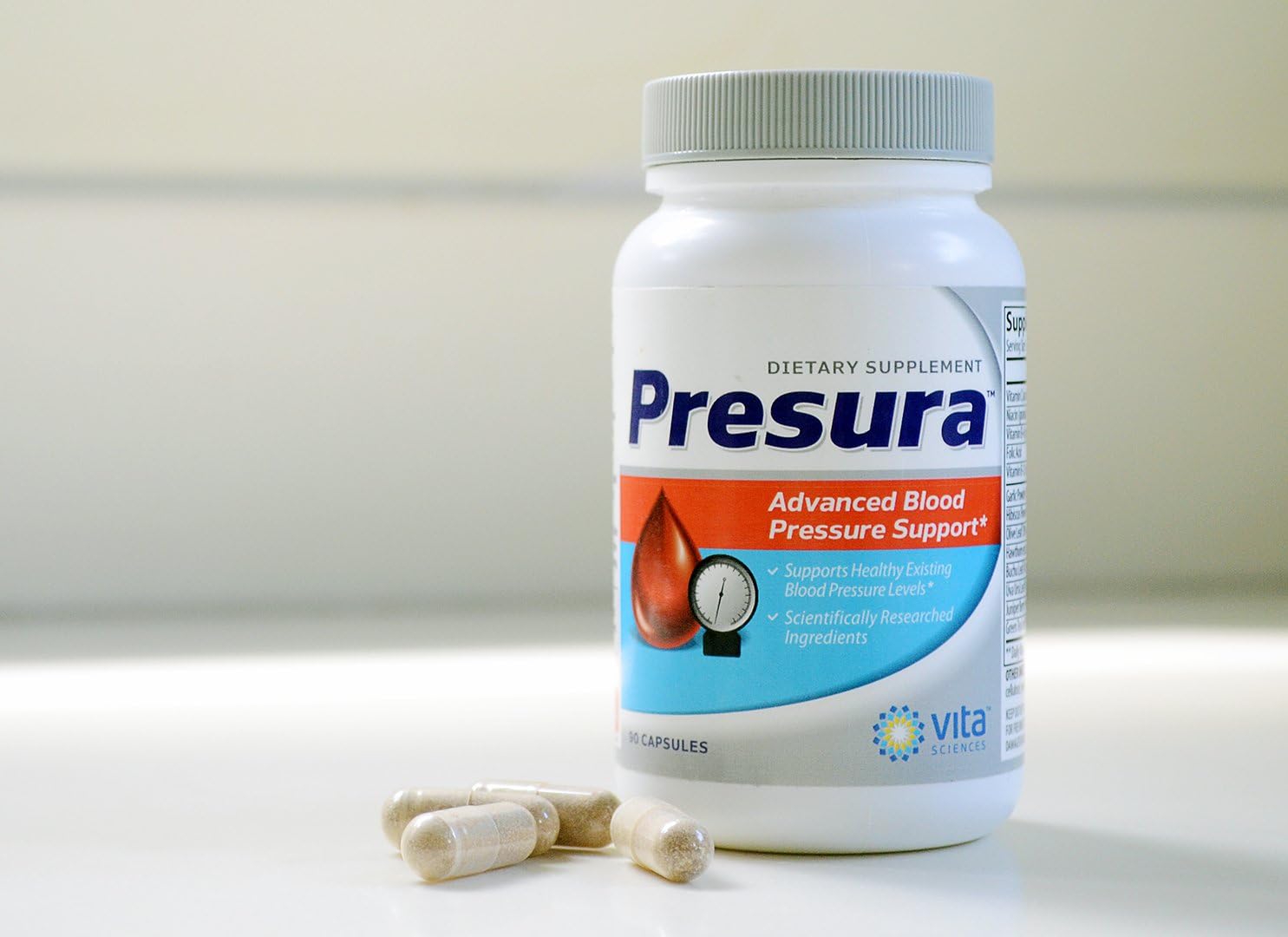 Vita Sciences Herbal Supplement for Healthy Blood Circulation - Includes Hawthorn Berry, Niacin, and Garlic Extract for Heart and Brain Health