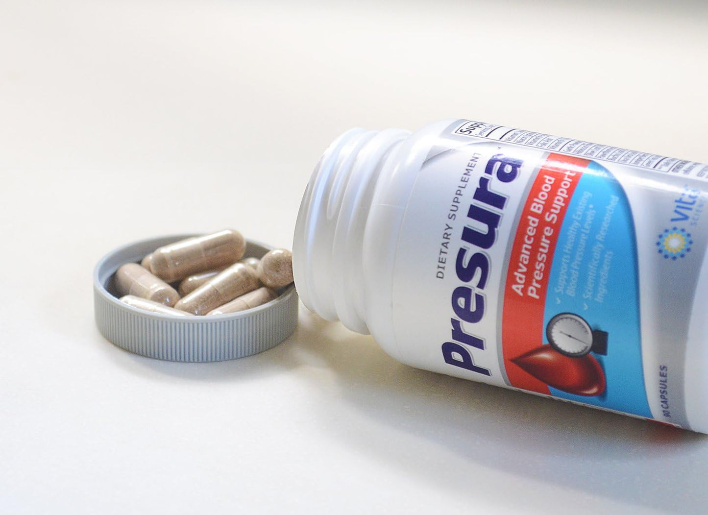 Vita Sciences Herbal Supplement for Healthy Blood Circulation - Includes Hawthorn Berry, Niacin, and Garlic Extract for Heart and Brain Health