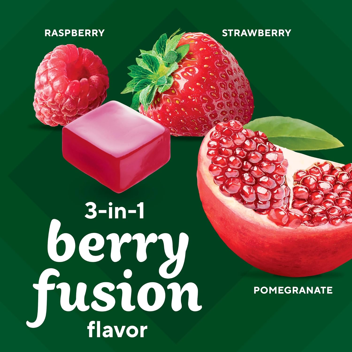 Vitafusion Berry Fusion Flavor Daily Wellness Multi Soft Chews - 30 Day Supply