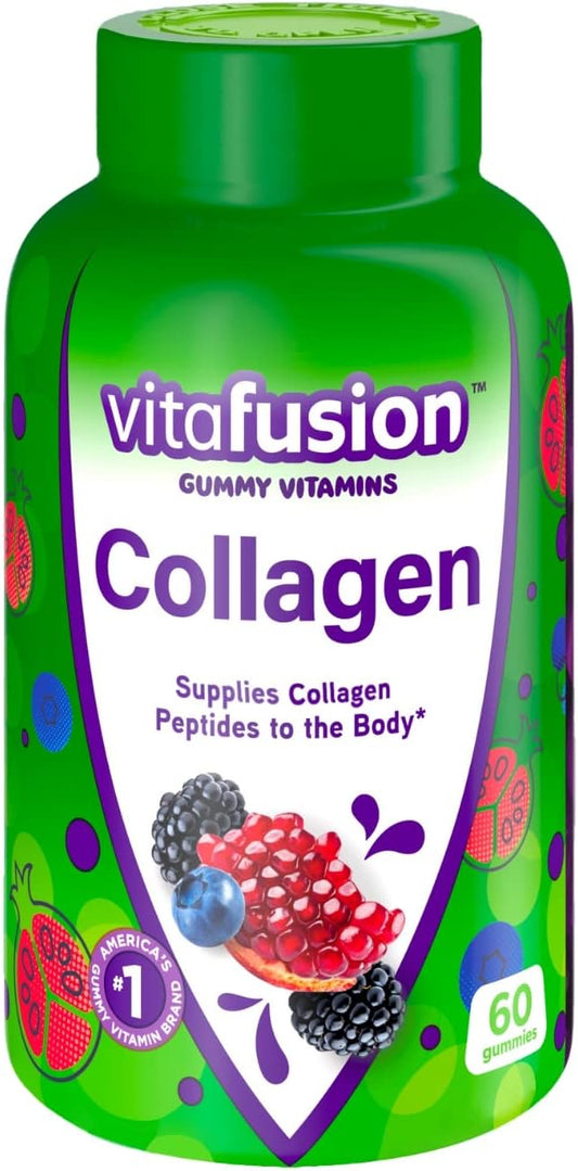 Vitafusion Collagen Gummy Vitamins, 60 Count - Packaging Options Available
