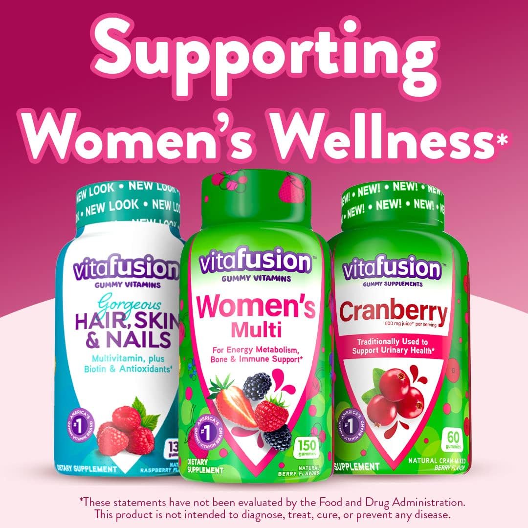 Vitafusion PMS Gummy Supplement for Women - Natural Relief for Premenstrual Symptoms