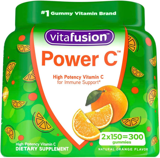 Vitafusion Power C Gummy Bundle for Adults - Family Size Pack