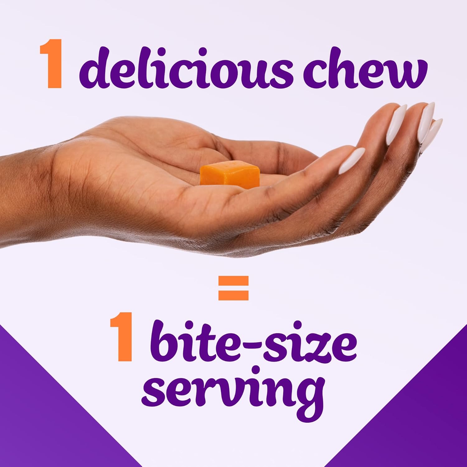 Vitafusion Soft Chews Immune Support Citrus Fusion Flavor, 30 Chews - Adult Chewable Vitamin C, Individually Wrapped - 30 Day Supply