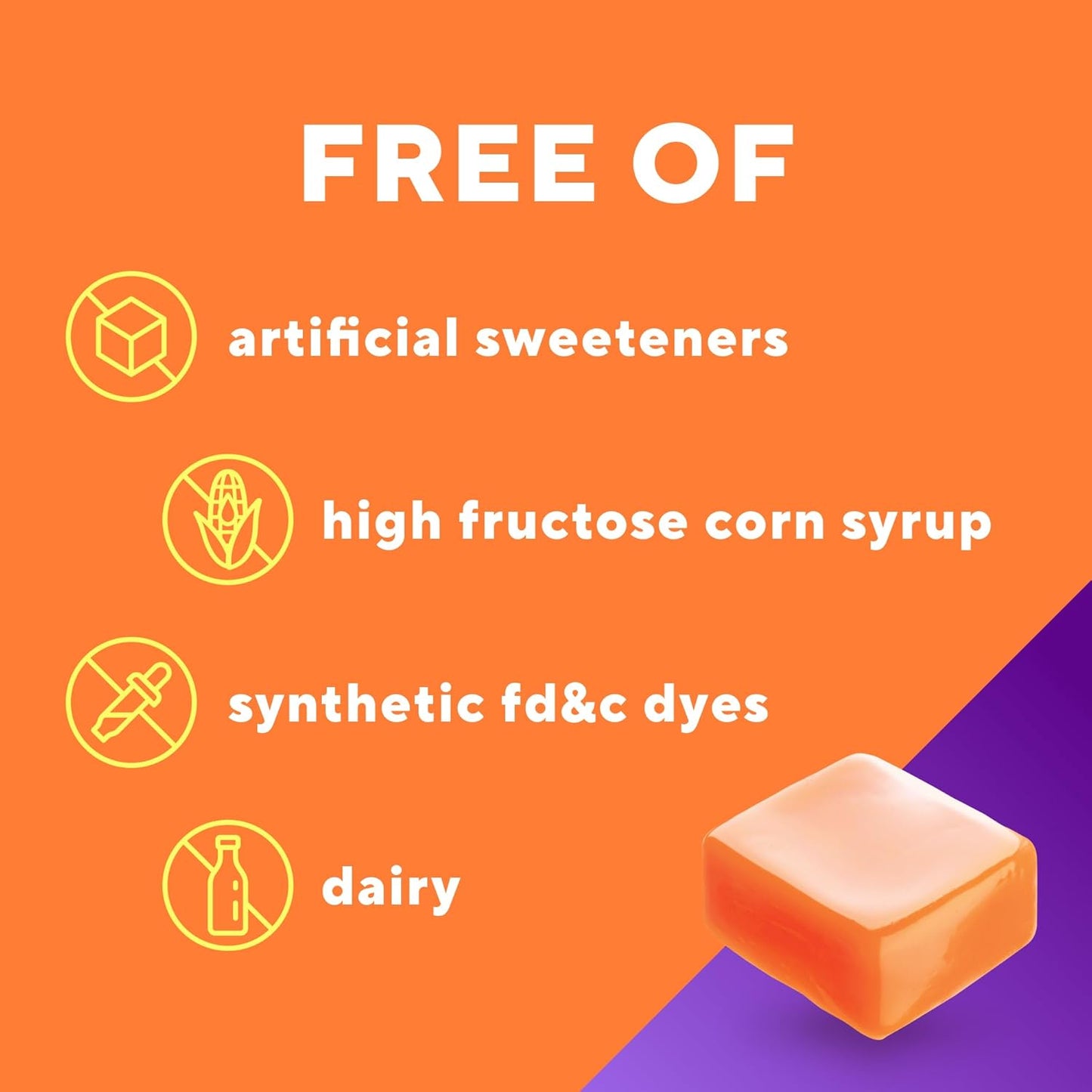 Vitafusion Soft Chews Immune Support Citrus Fusion Flavor, 30 Chews - Adult Chewable Vitamin C, Individually Wrapped - 30 Day Supply