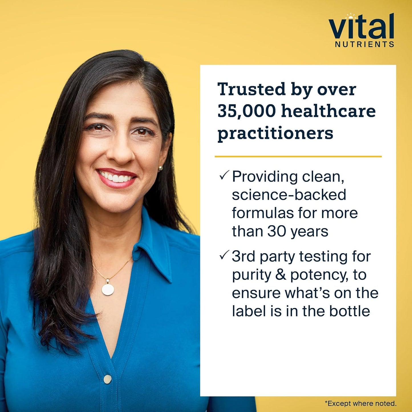 Vital Nutrients Multi-Nutrients 4 Capsules - Citrate/Malate Formula with Copper and Iron - Bioavailable Multi Vitamin/Mineral with Antioxidants - Non-GMO - 180 Count