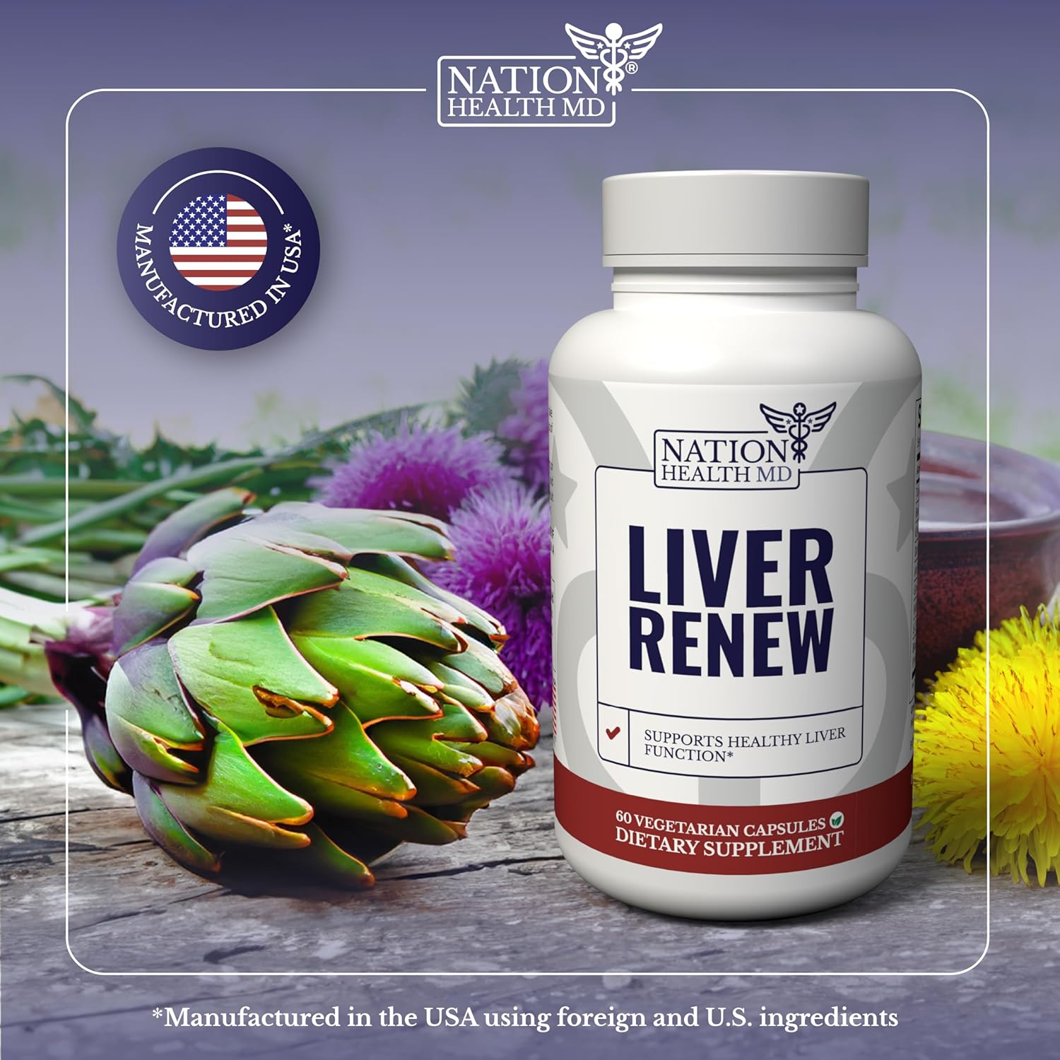 Vital Peak Liver Renew and Odorless Garlic Bundle for Improved Health