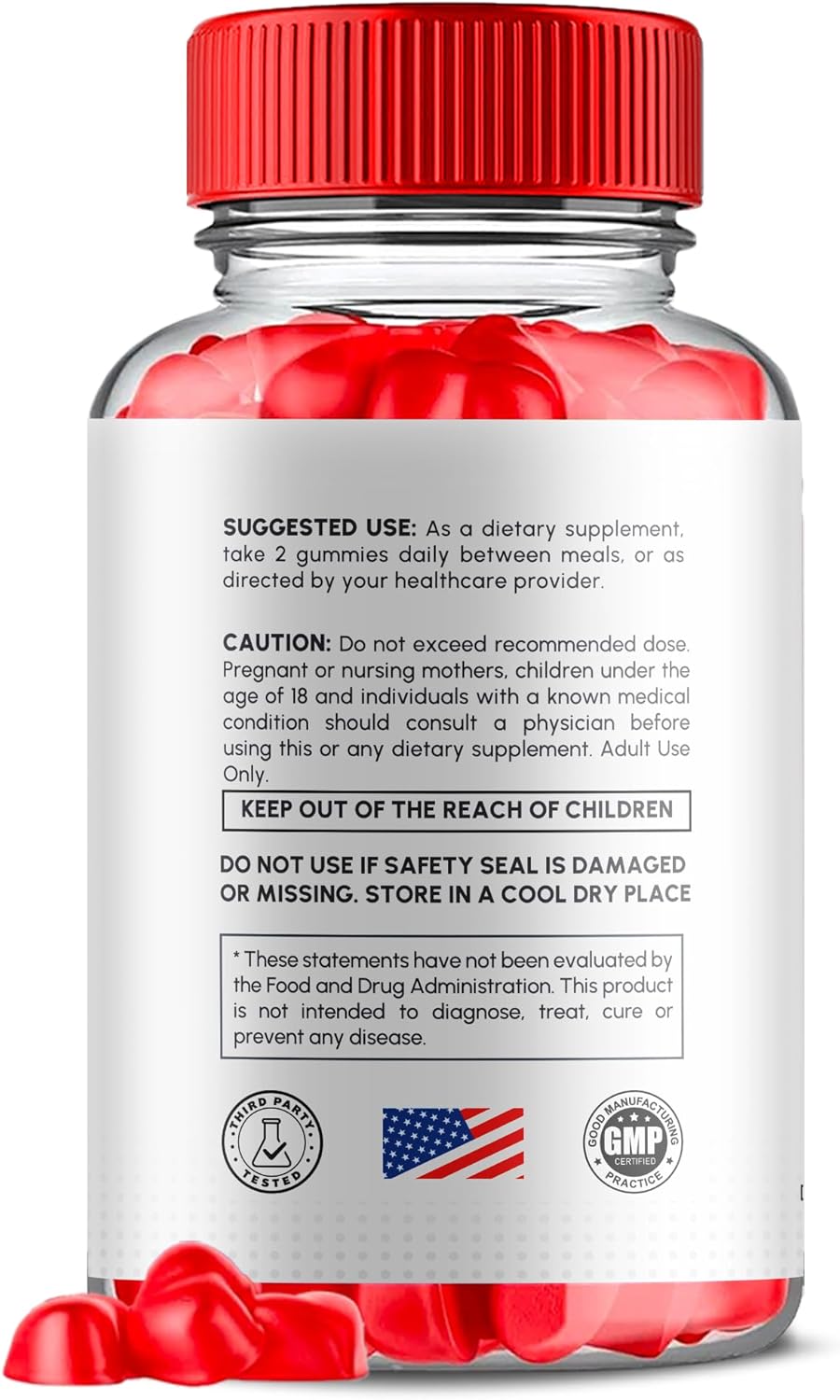 Vital Surge Gummies Max Strength Vitamin Support (2 Pack, 120 Gummies) - Fyvus Advanced Health Wellness Formula