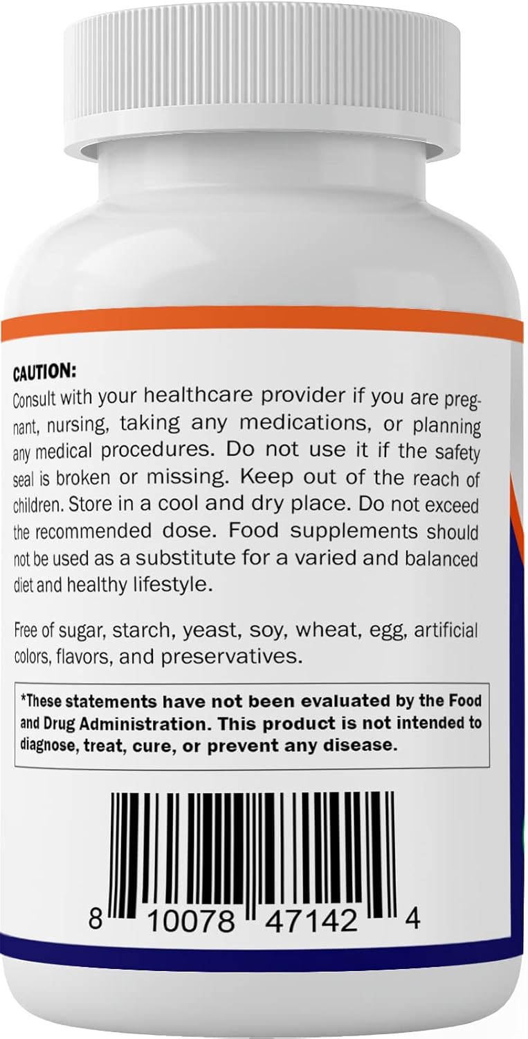 Vitamatic L-Tryptophan 1000mg 120 Tablets - 3 Bottles Pack for Mood & Relaxation
