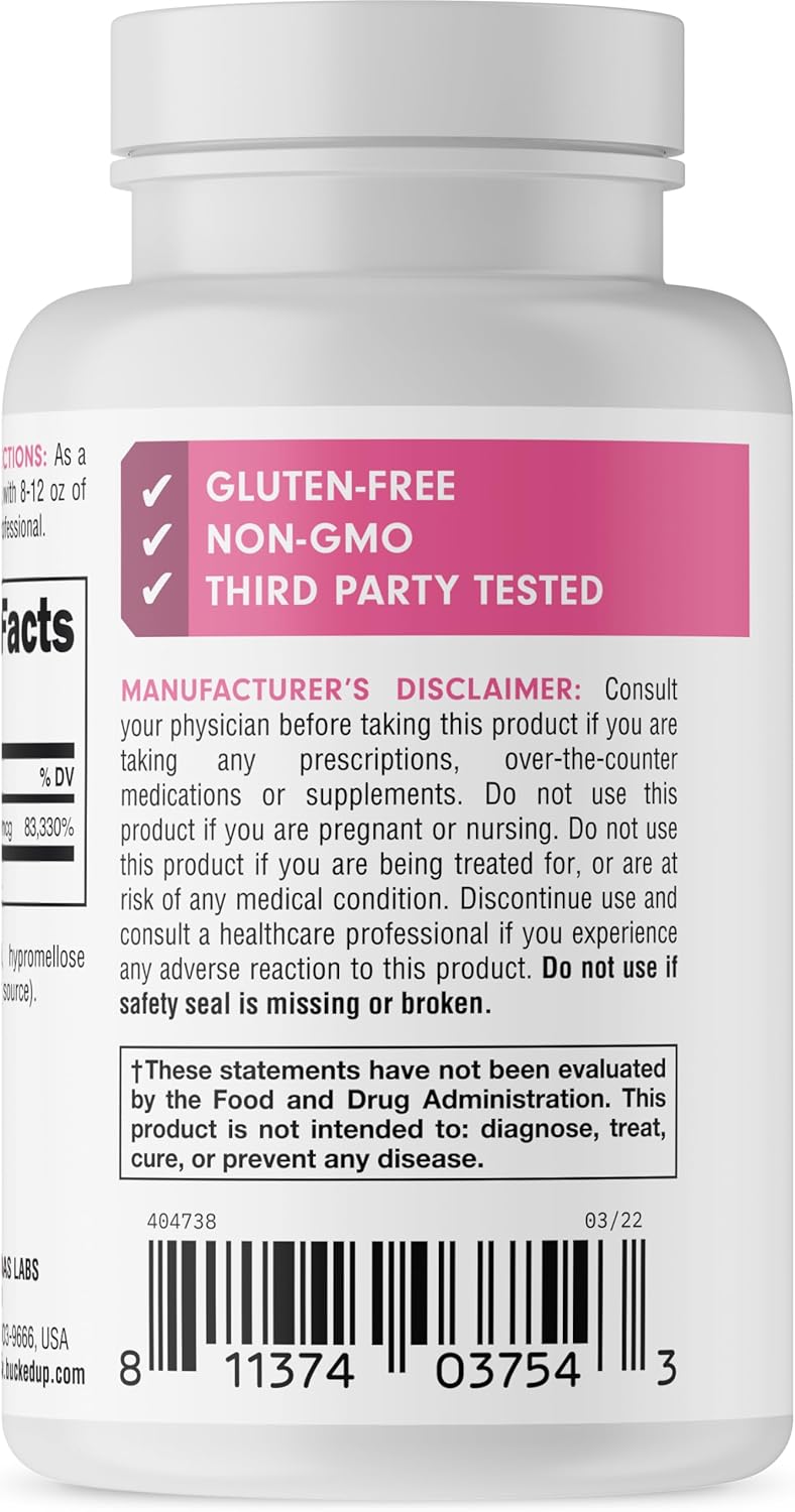 Vitamin B12 2000mcg Methylcobalamin Capsules - 180 Servings, Essentials Supplement
