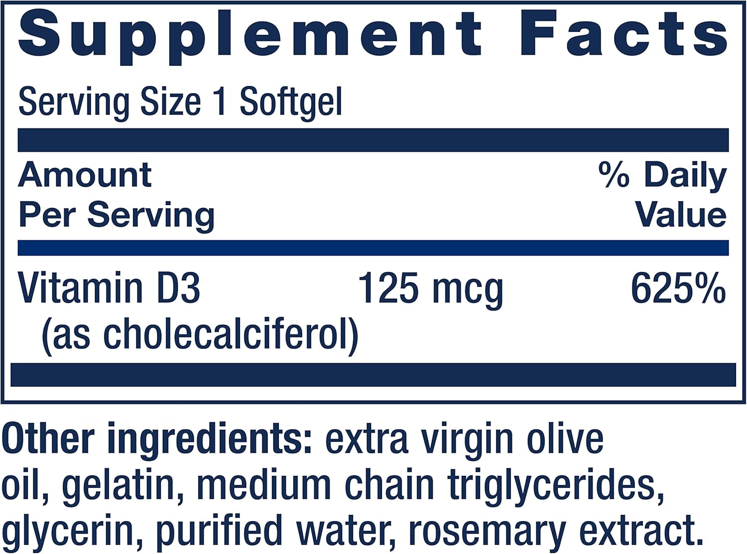 Vitamin B12 Methylcobalamin & Vitamin D3 Supplement Bundle - 60 Count, 1mg & 125 mcg (5000 IU) Life Extension Formula