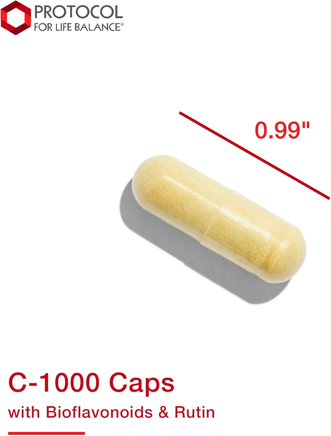 Vitamin C-1000 Capsules with Bioflavonoids and Rutin - Immune Support and Cellular Protection - 120 Veg Caps