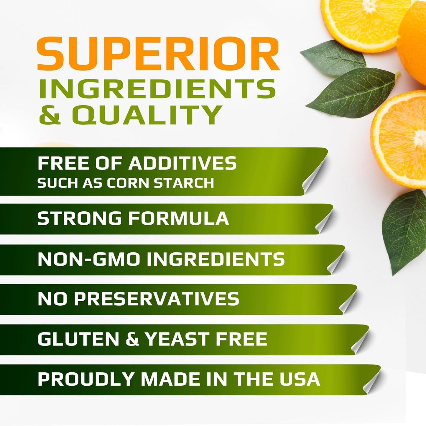 Vitamin C 1000mg with Zinc and Citrus Bioflavonoids - Non-GMO & Gluten Free - 120 Vegan Capsules by Muscle Food Labs