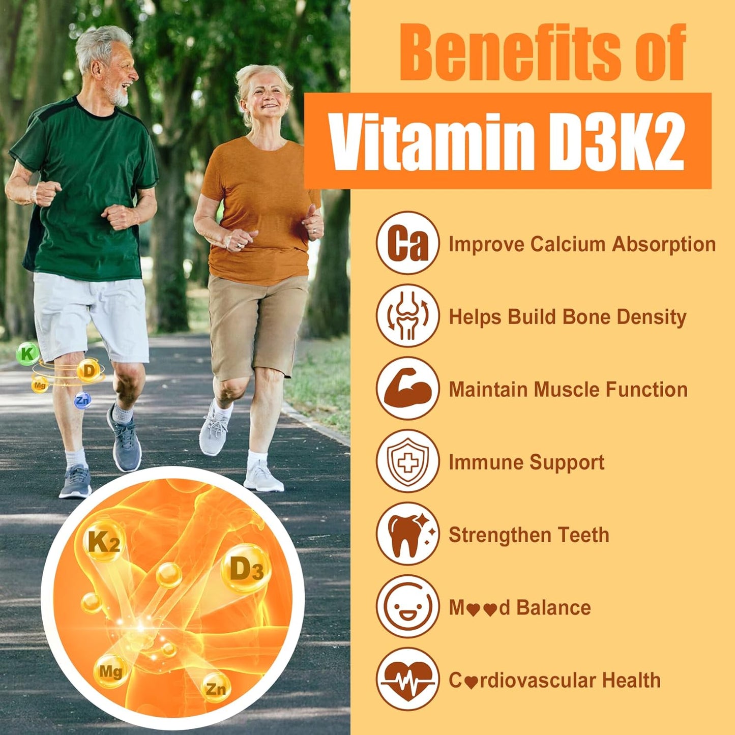 Vitamin D3 K2 + L Arginine Gummies by Nextdia - Boost Your Health with Essential Nutrients