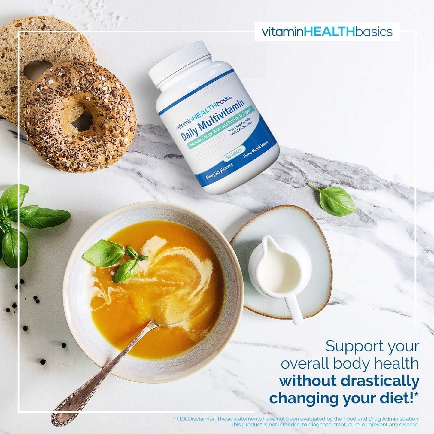 Vitamin Health Basics Multivitamin - 90 Day Supply