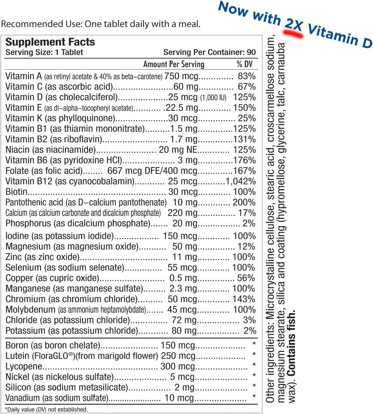 Vitamin Health Basics Multivitamin - 90 Day Supply