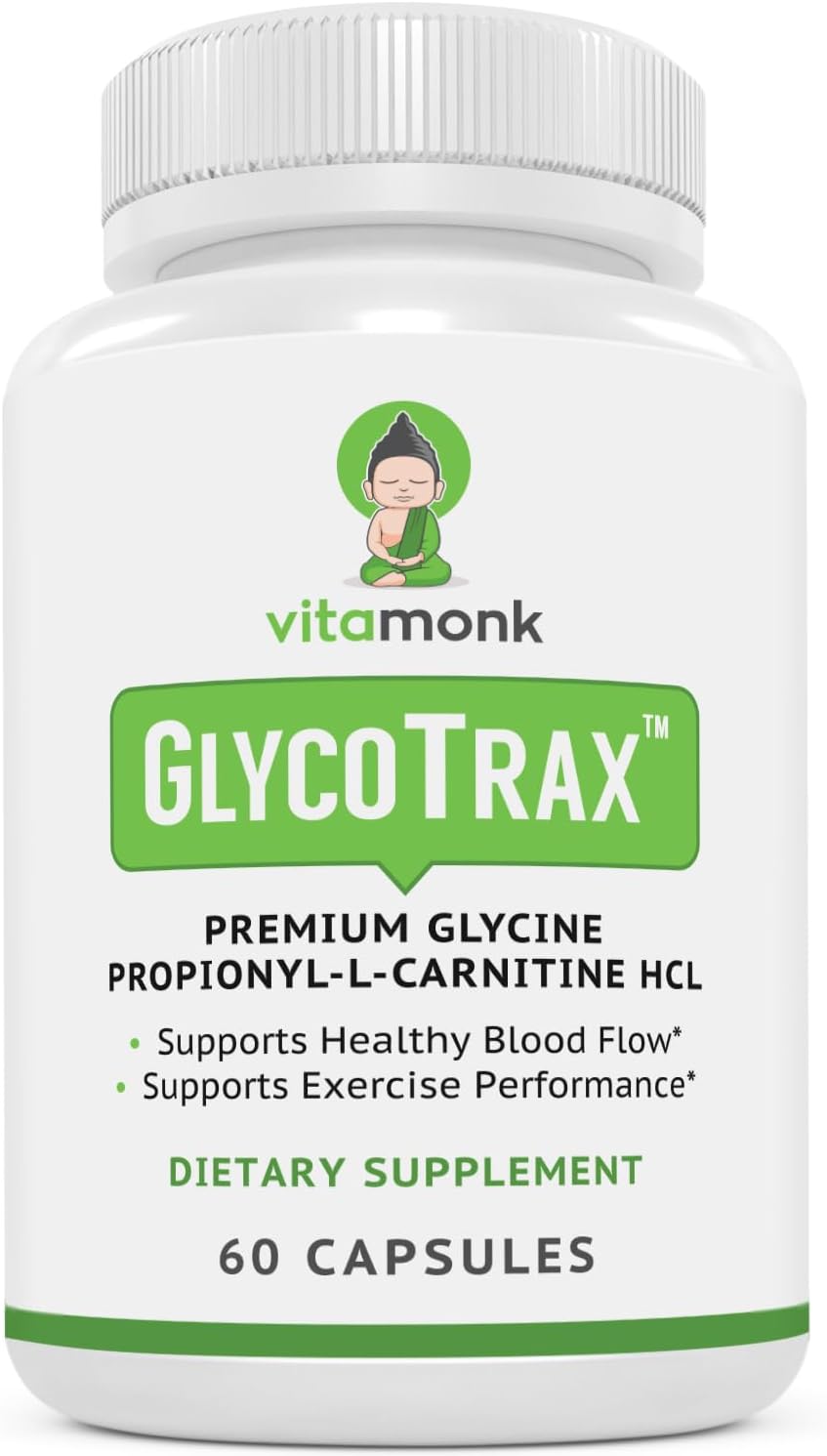 VitaMonk GPLC & PLCAR Capsules for Improved Blood Circulation - Circulation Boost Bundle