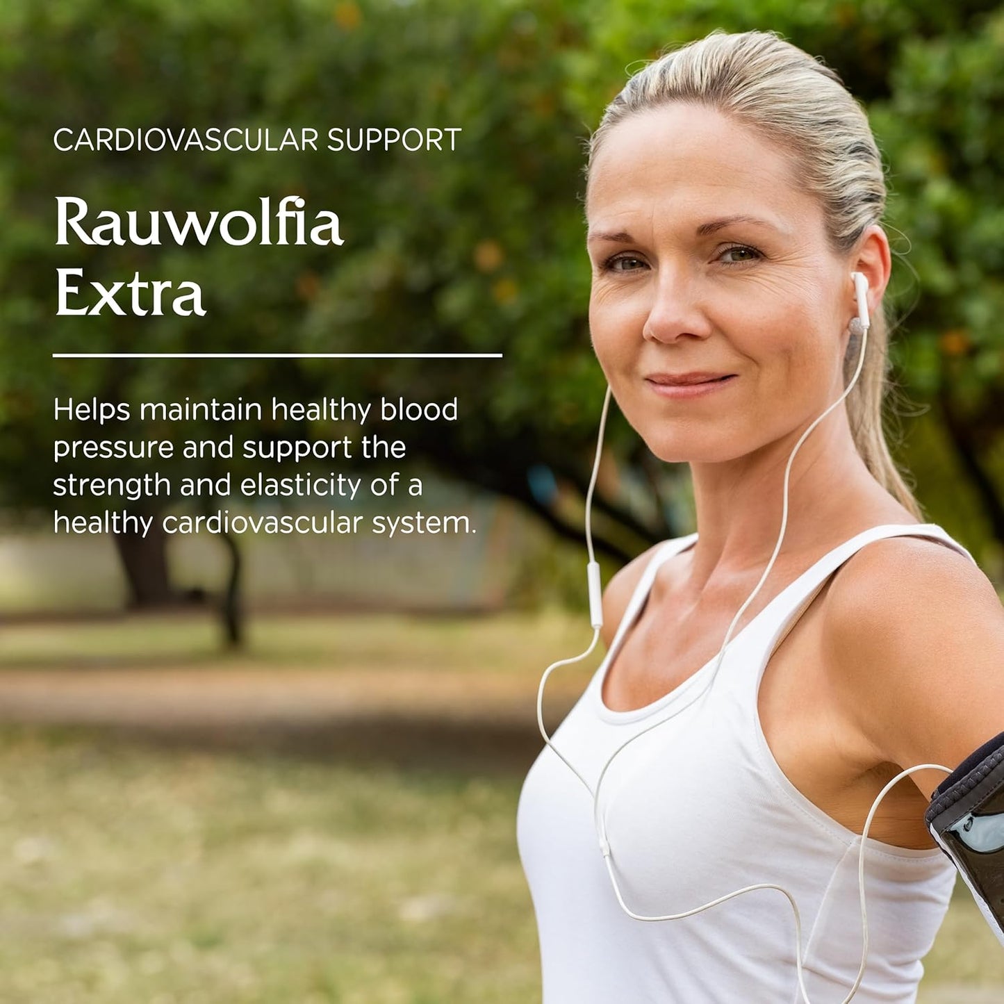 Vitanica Rauwolfia Extra Vegan Cardiovascular Support Supplement 90 Capsules