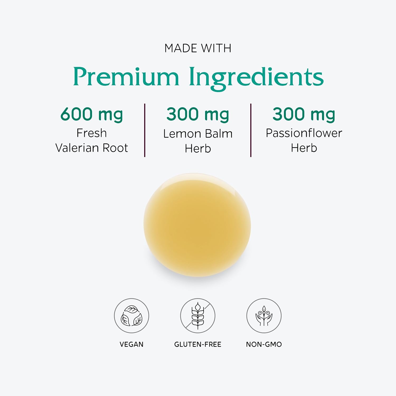 Vitanica Sleep Tonic Liquid Supplement for Adults - Natural Sleep Aid with Valerian Root, Lemon Balm, and Passion Flower - Vegan, 4 oz