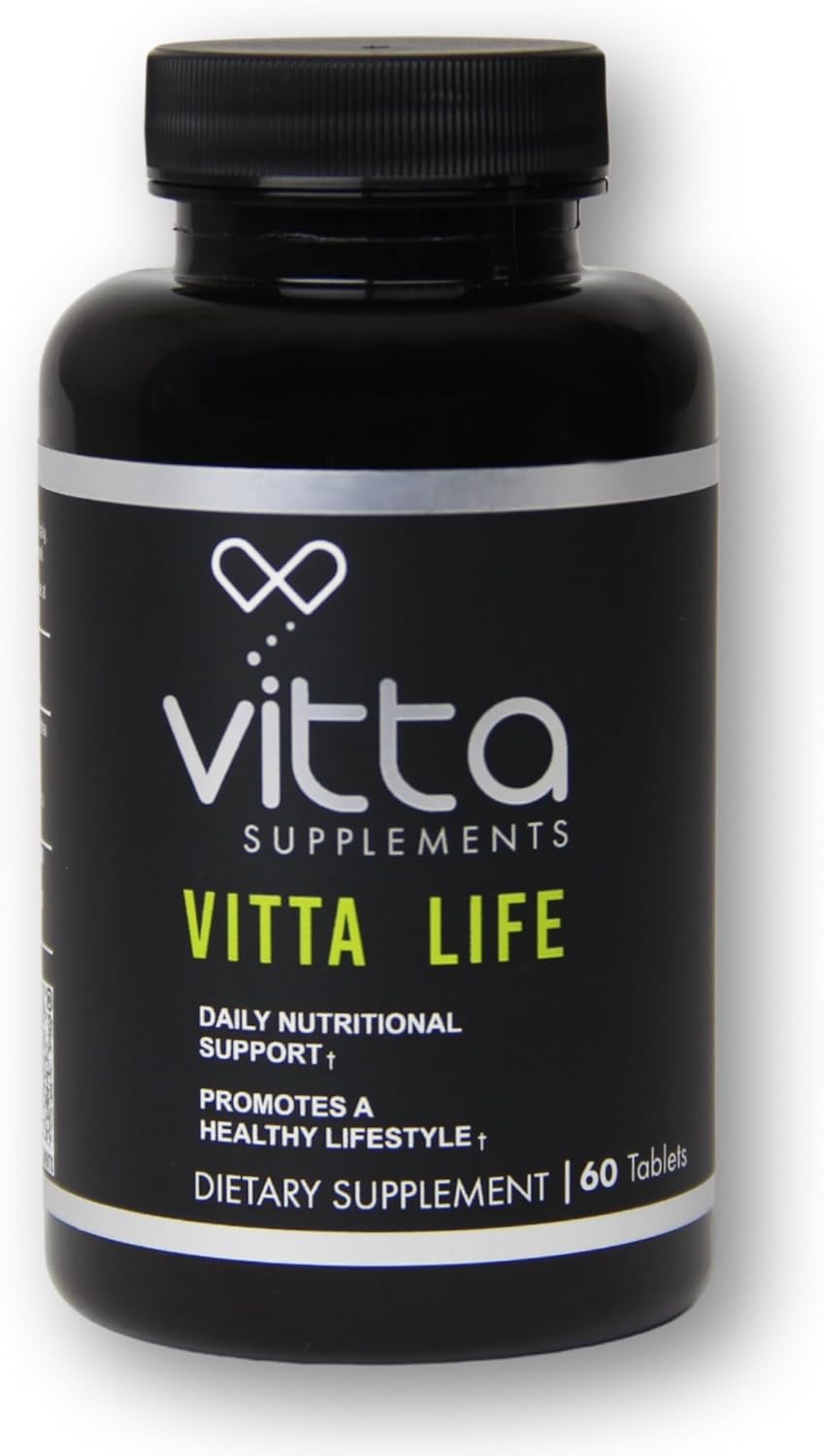 Vitta Life Tabs Multivitamin with Vitamin A, C, D, B1, B2, B6, B12, Pantothenic Acid, Calcium, Phosphorus - 60 Tabs