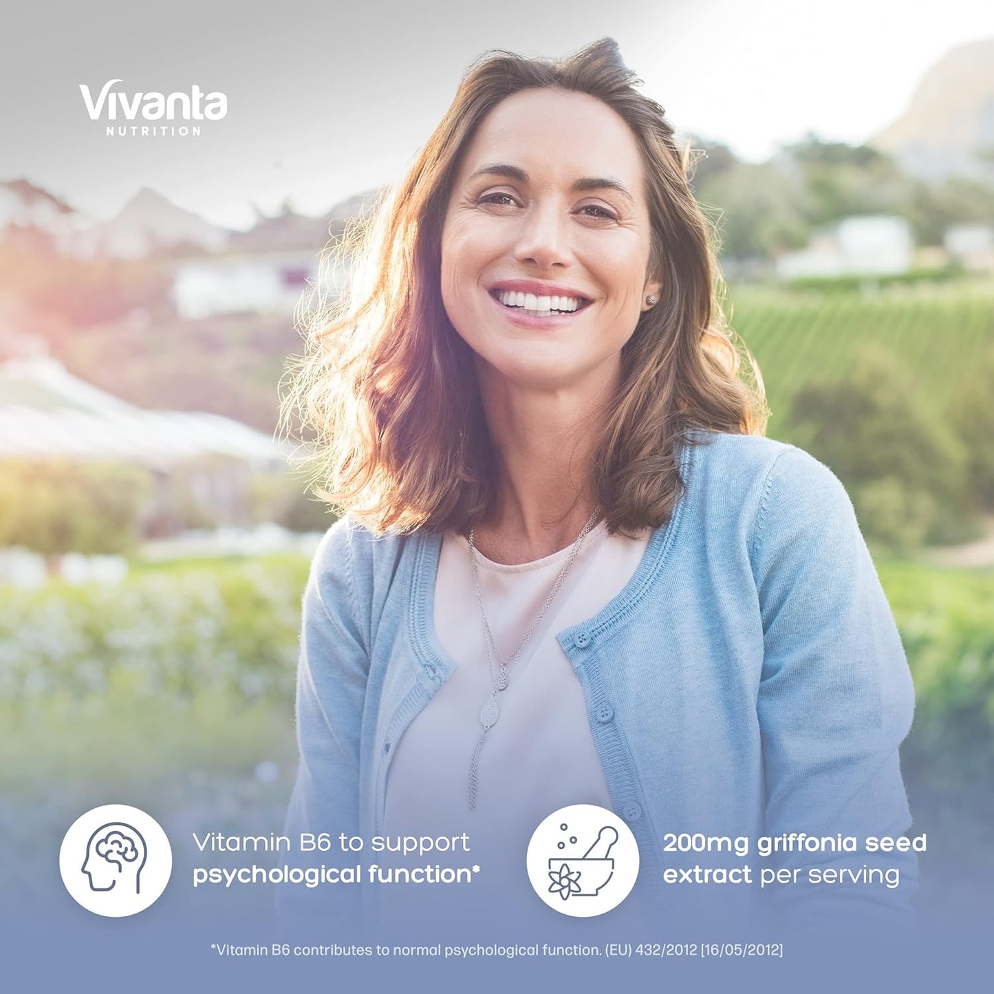 Vivanta Nutrition 5HXT Pro - High Strength 200mg Per Serving - Supports Psychological Function - 60 Capsules