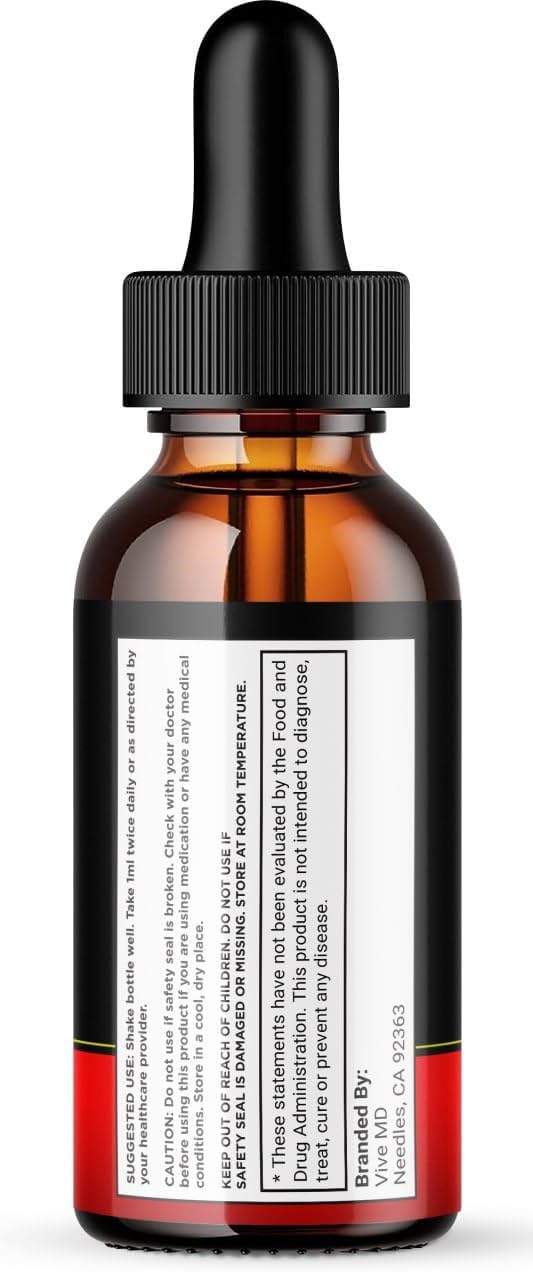 VIVE MD Sugar Defender Drops - Official Formula - Maximum Strength Supplement with Organic Hawthorn Berry - 3 Pack