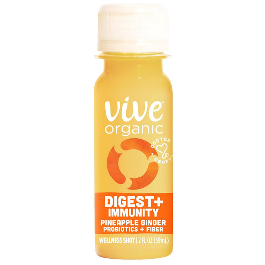 Vive Organic Digestion and Immunity Shot - Natural Wellness Boost