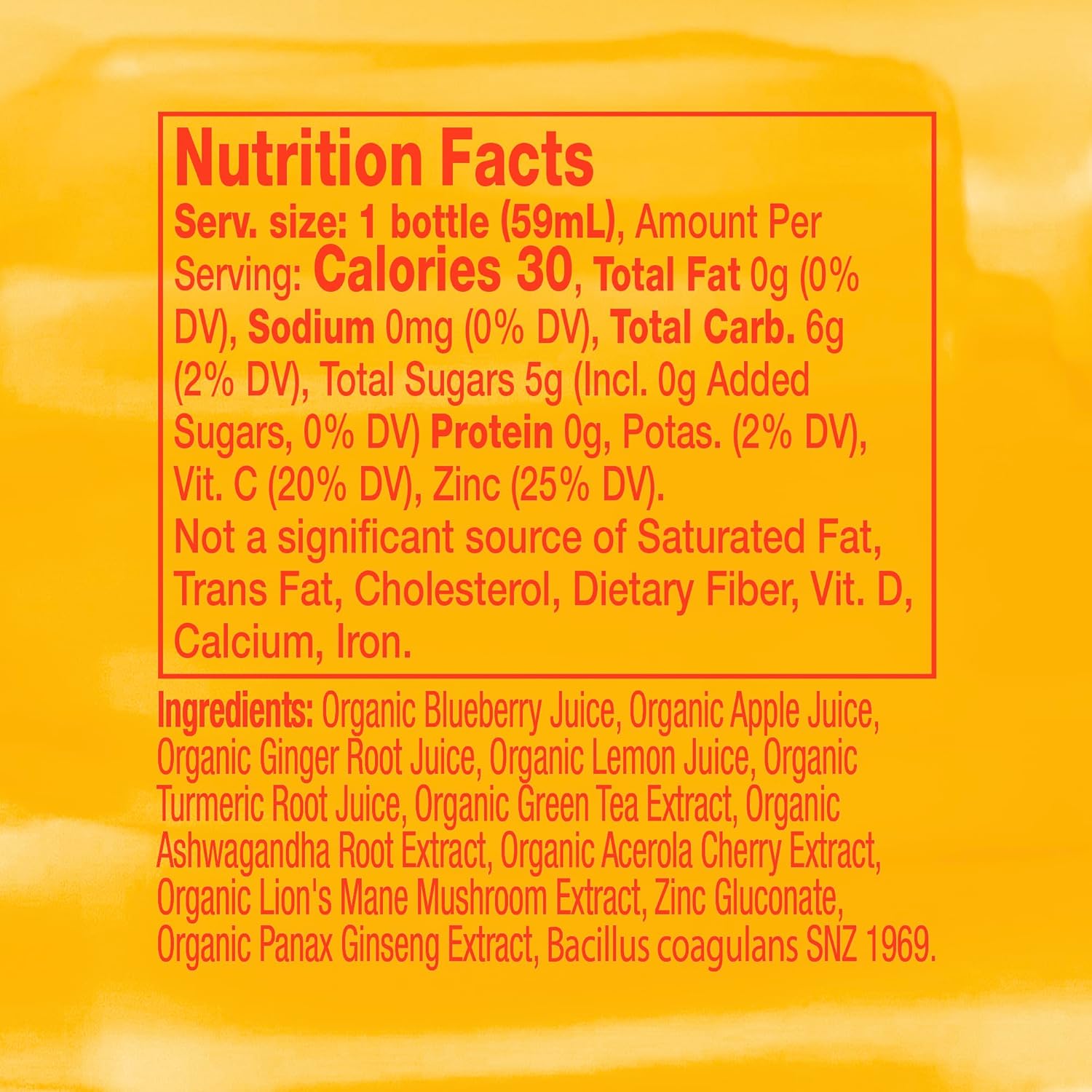 Vive Organic Energy Shot with Ashwagandha and Green Tea, Immune Support & Energy Boost, Vegan & Gluten-Free, Pack of 12