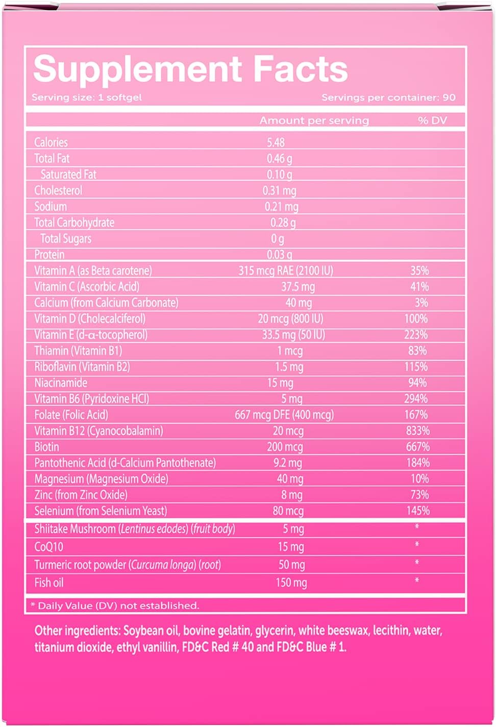 Vivioptal Women 90 Softgels - Multivitamin with CoQ10 & Omega-3 for Women's Health