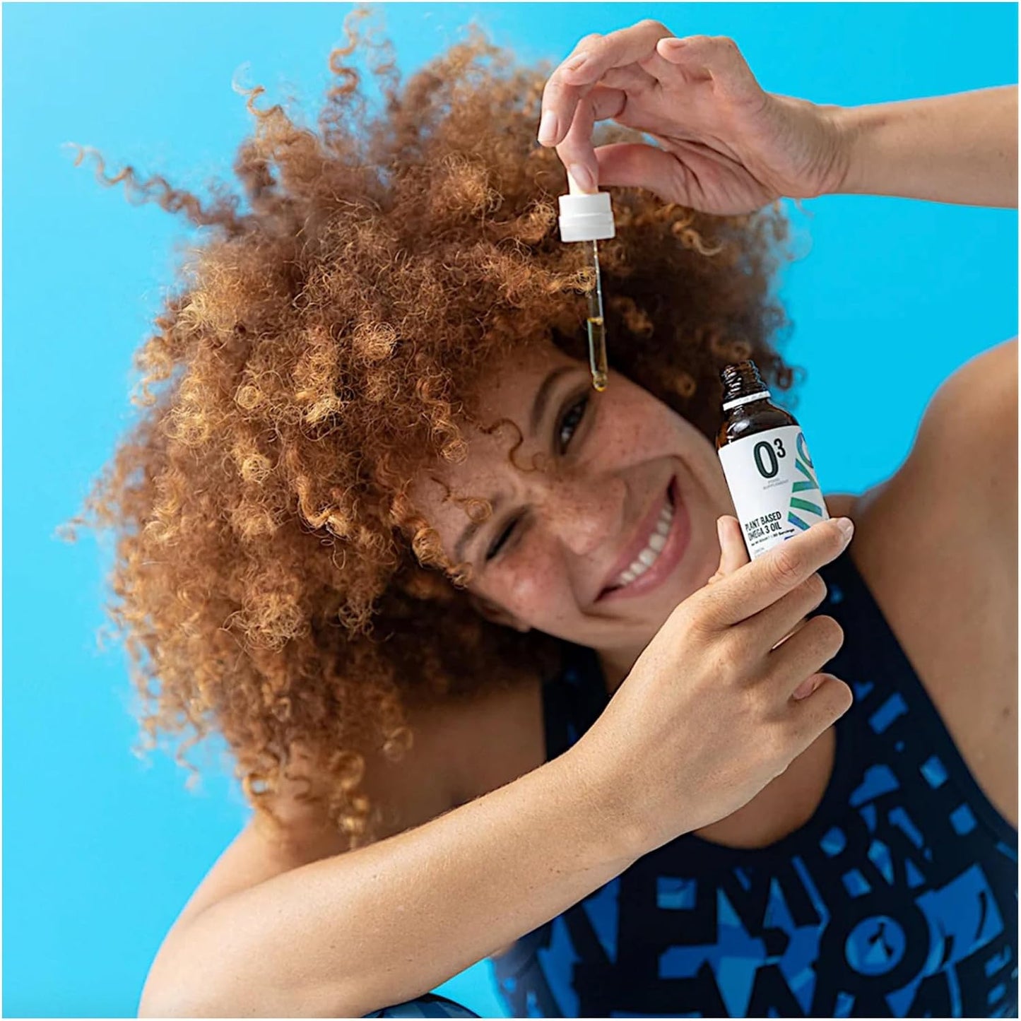 Vivo Life Vegan Omega 3 Liquid Drops: Algae Source, 2.03 fl oz, 30 Servings, 300mg EPA 600mg DHA, Fresh Lemon Flavor