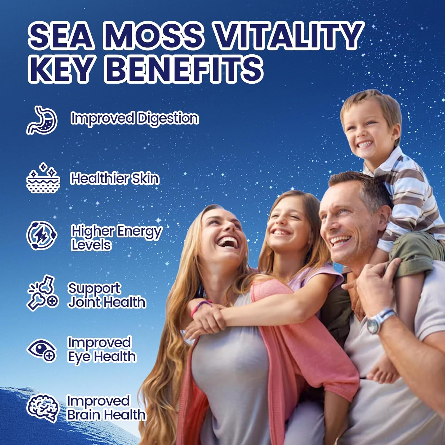 VivoNu Sea Moss Black Seed Oil Ashwagandha Shilajit Ginger Capsules with Burdock Turmeric Vitamins C & D3 Elderberry ACV Manuka Dandelion - Immune System, Skin, Energy Support
