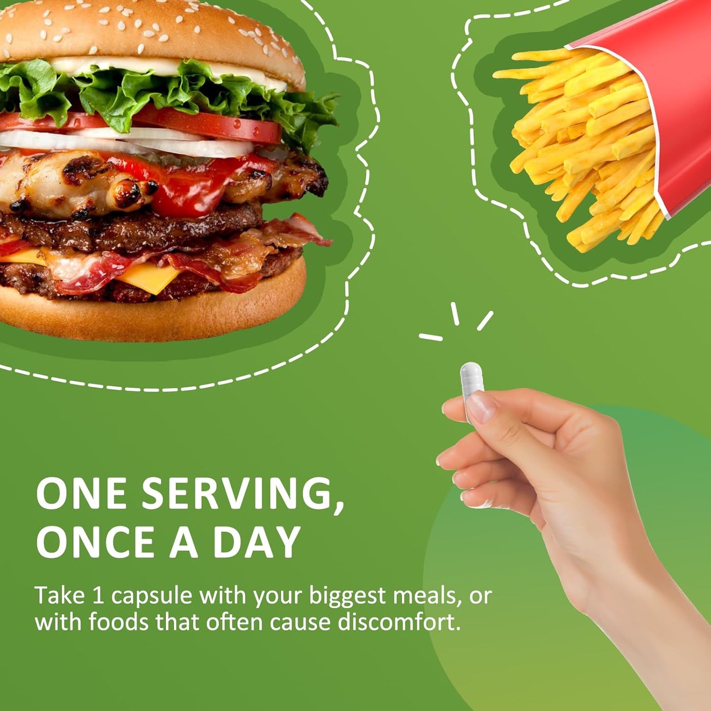 VIYOUTH Probiotic Capsules - 50 Billion CFU 18 Strains & 5 Digestive Enzymes for Gut Health. Supports Gas & Bloating, Immune System. Non-GMO, Gluten Free. 60ct x 2 Pack