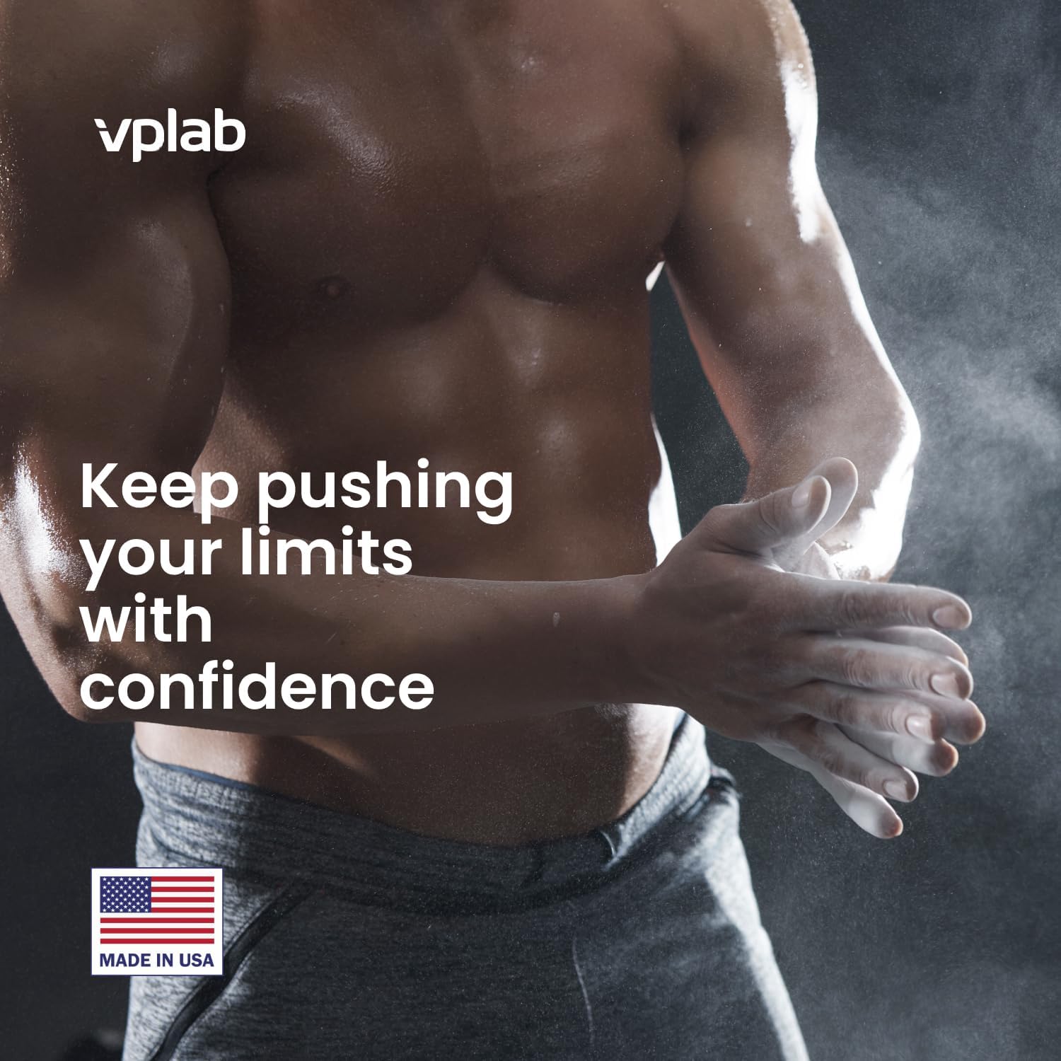 VPLab Glucosamine Chondroitin MSM Complex - Triple Strength Joint Support Supplement - 90 Tablets - Made in USA