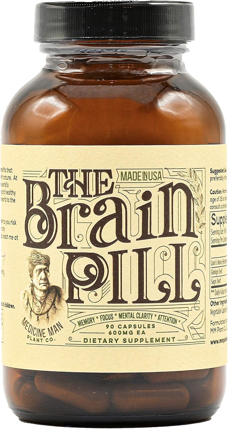 Warrior Bundle: Liver and Brain Pills from Medicine Man Plant Co. - 30 Day Supply