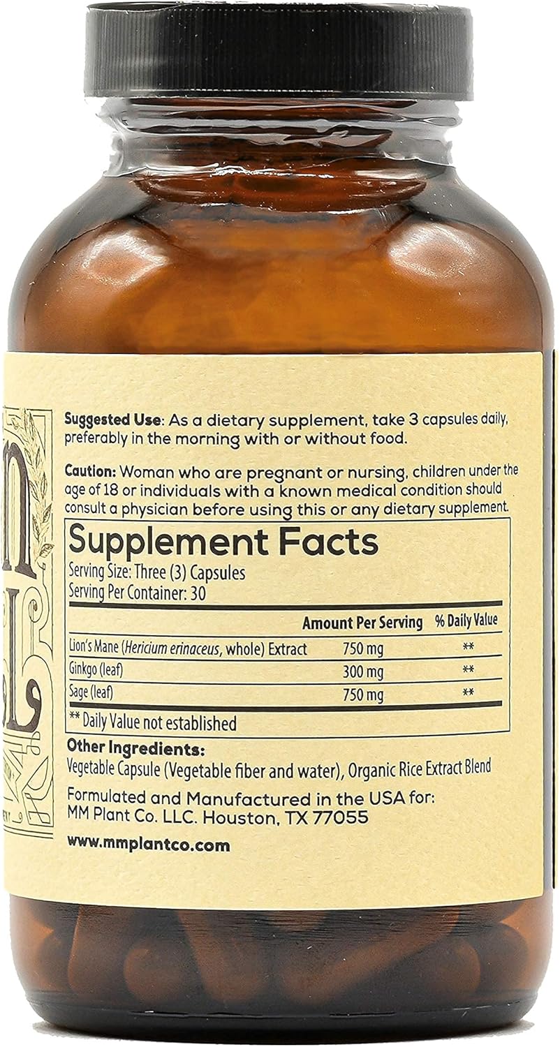 Warrior Bundle: Liver and Brain Pills from Medicine Man Plant Co. - 30 Day Supply