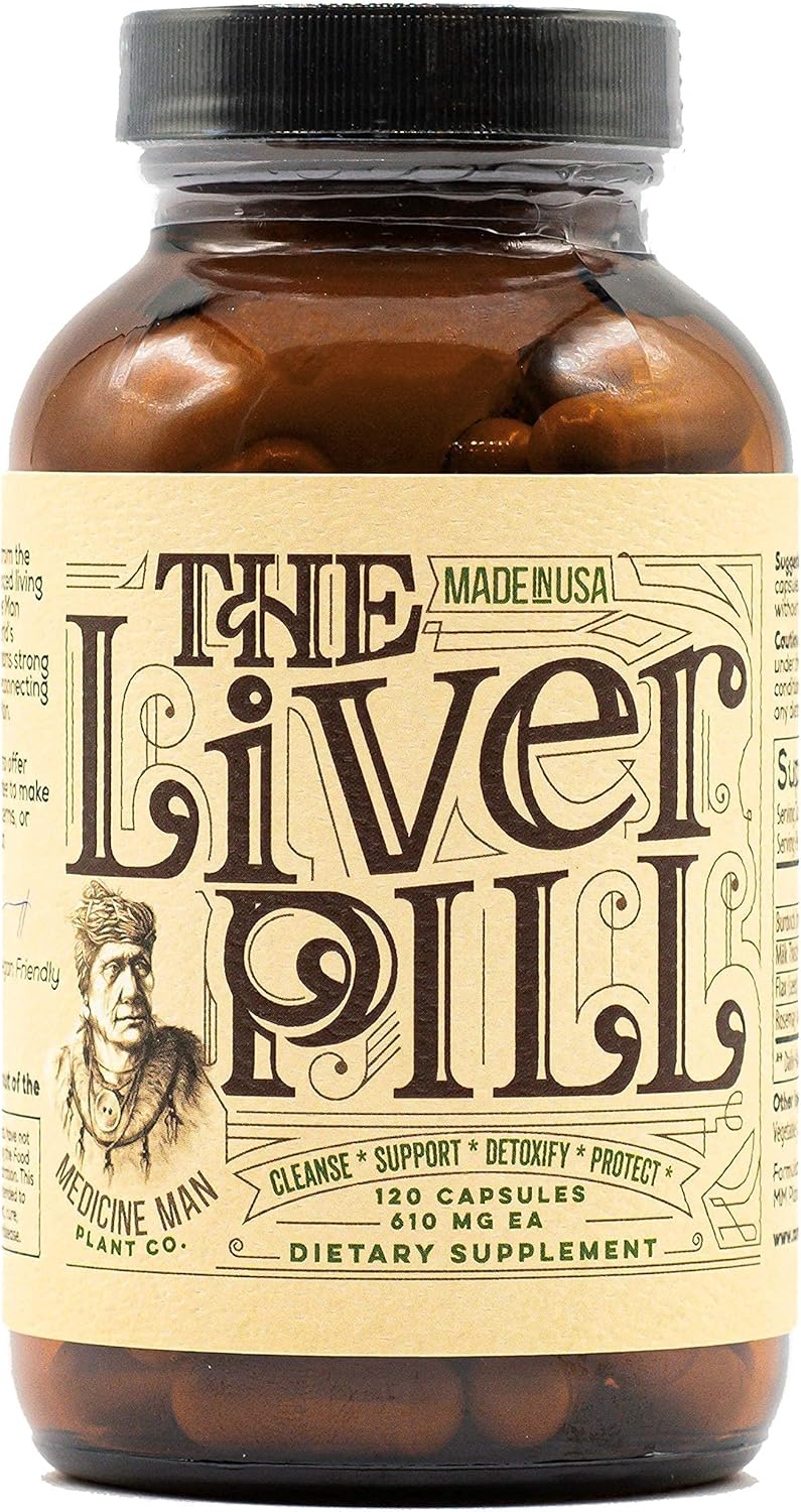 Warrior Bundle: Liver and Brain Pills from Medicine Man Plant Co. - 30 Day Supply