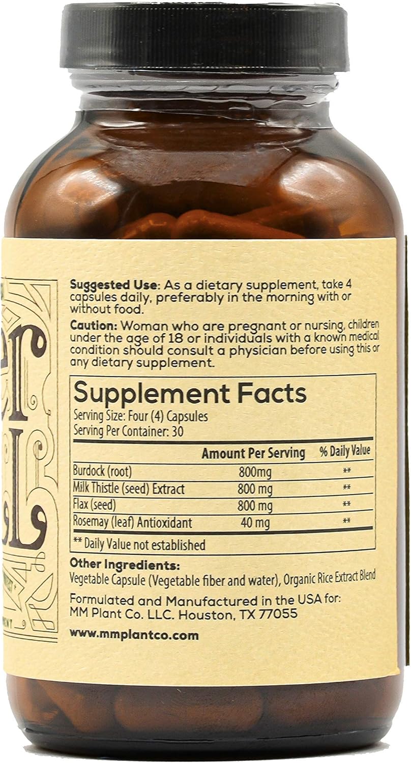 Warrior Bundle: Liver and Brain Pills from Medicine Man Plant Co. - 30 Day Supply