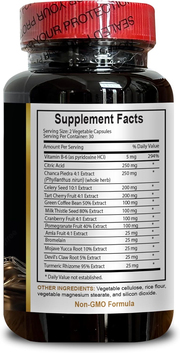 Water Away Diuretic Pills for Water Retention Relief - Caffeine Free Water Diet Pills - 1 Bottle