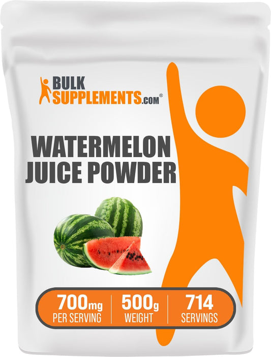 Watermelon Fruit Powder - Hydration Supplement, 700mg per Serving - 500g (1.1lbs) Pack of 1